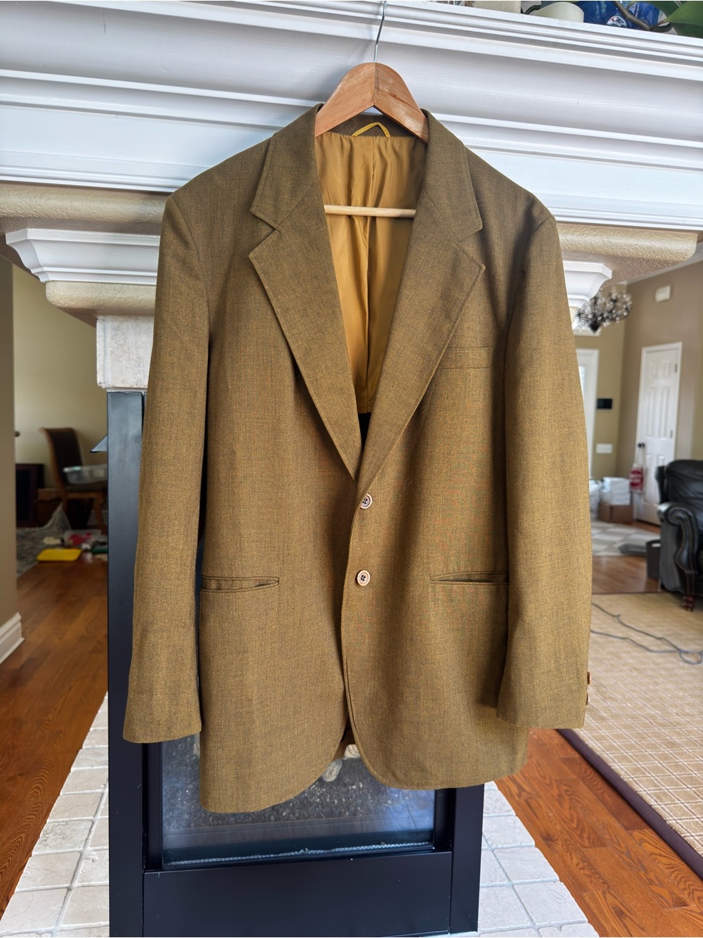 Vintage 1960s Brent Montgomery Ward Permanent Press Blazer Chest Size‎ 40